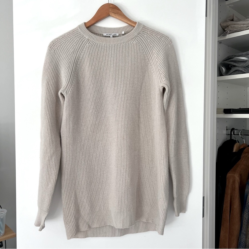helmut lang cashmere wool sweater